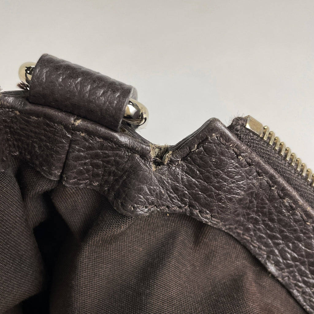 グッチ GG柄 スーキー ショルダーバッグ ワンショルダー 肩掛け ショルダーバッグ GGキャンバス ブラウン 364843 レディース 【中古】brbag