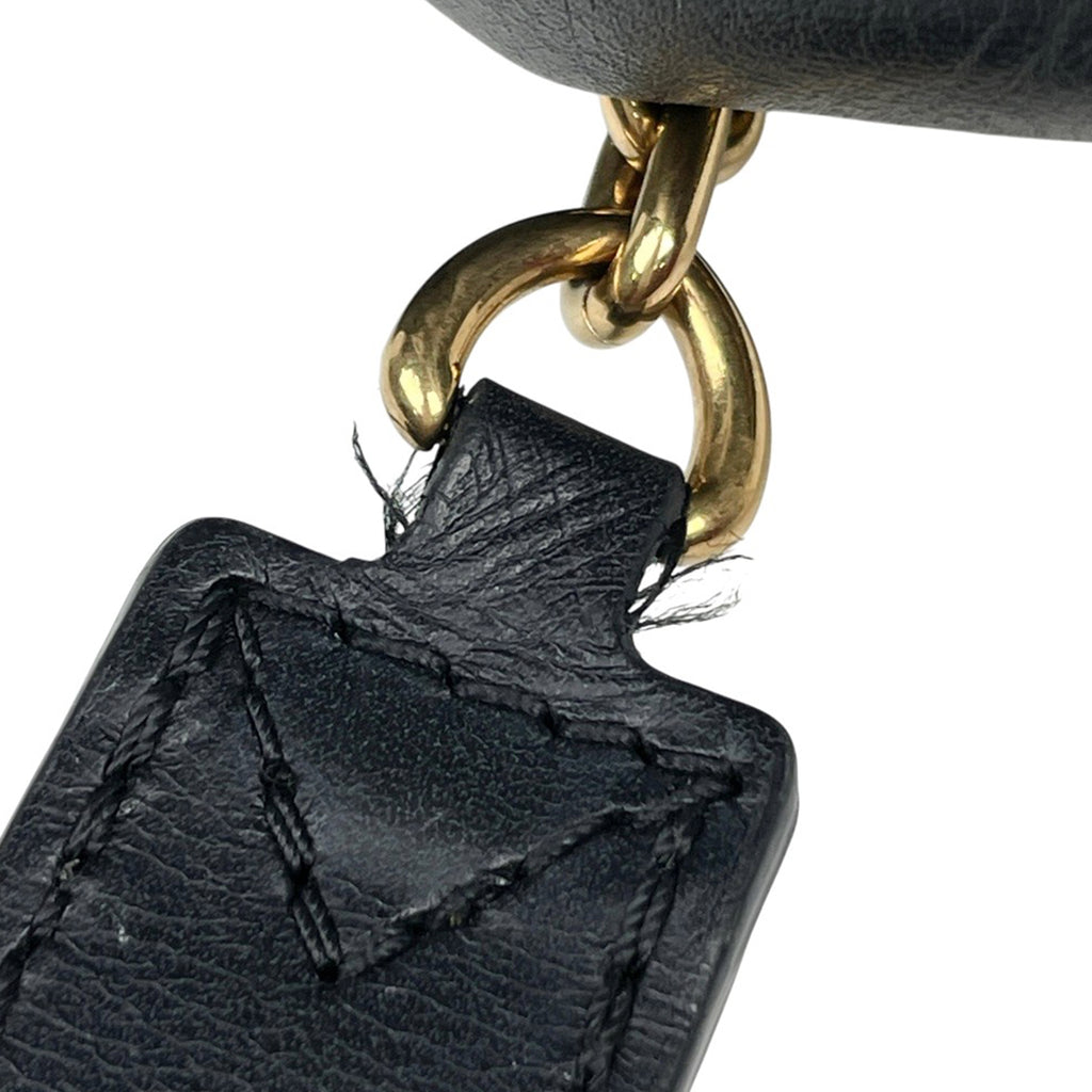 ルイ・ヴィトン ニューウェーブ バムバッグ ウエストバッグ ボディバッグ レザー ノワール(ブラック) M53750 レディース 【中古】brbag