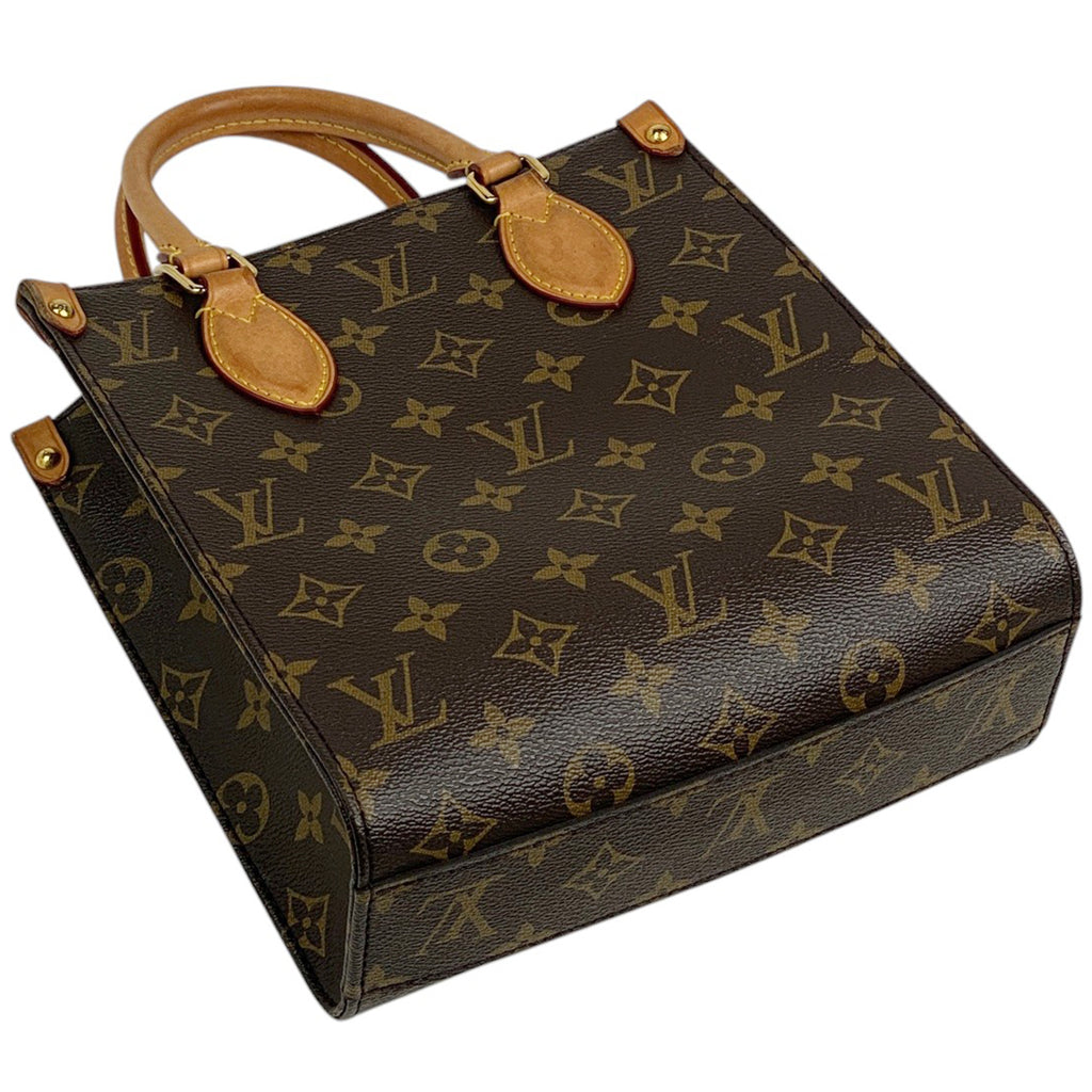 ルイ・ヴィトン サックプラ BB 2WAY ショルダーバッグ ハンドバッグ モノグラム ブラウン M46265 レディース 【中古】brbag