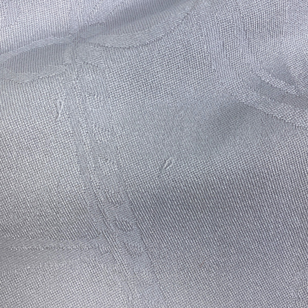 エルメス フリンジ ストール ロゴ 大判 ストール カシミヤ シルク グレー レディース 【中古】brbag