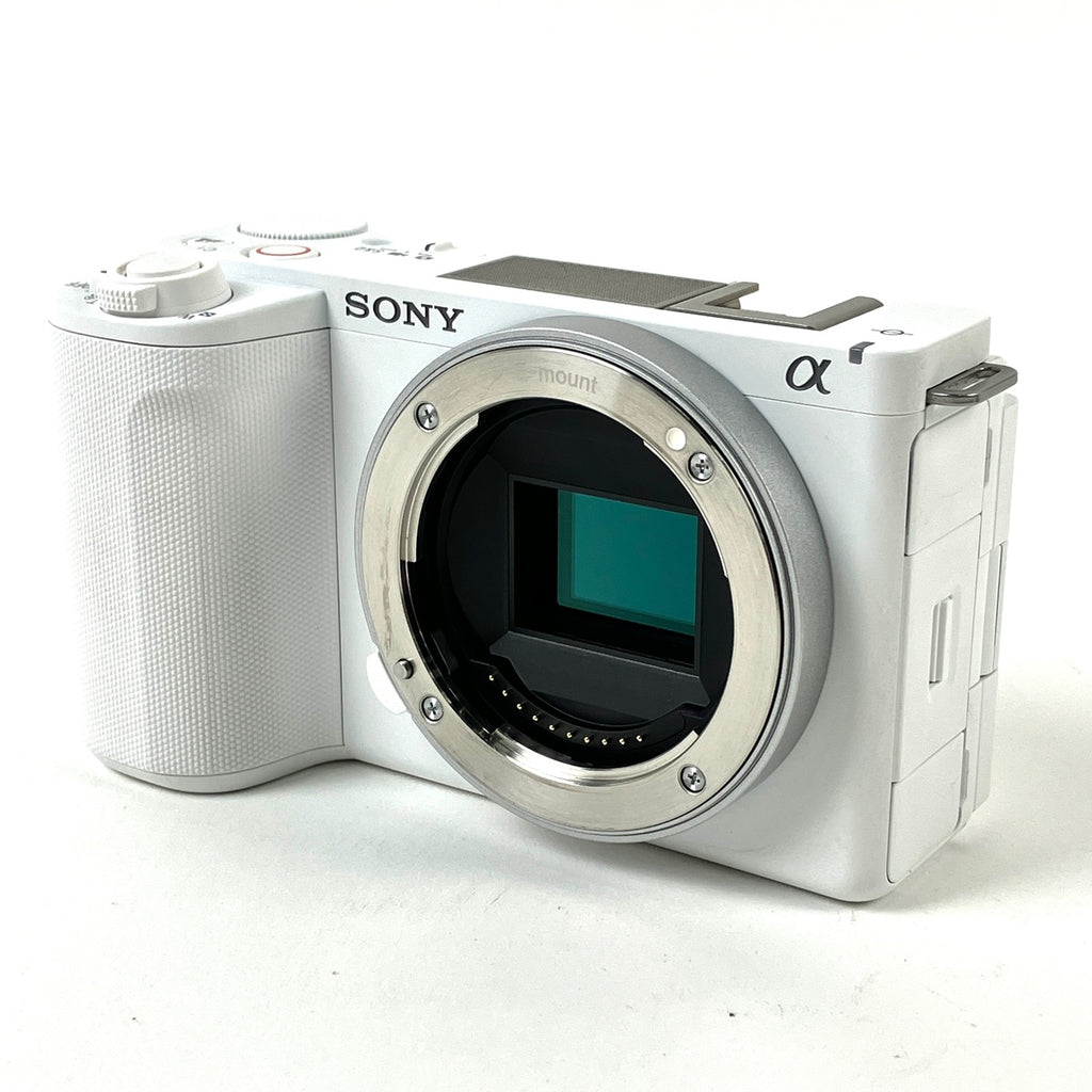 ソニー SONY VLOGCAM ZV-E10 II パワーズームレンズキット ZV-E10M2K W ホワイト デジタル ミラーレス 一眼カメラ 【中古】cambb