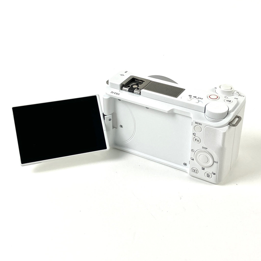 ソニー SONY VLOGCAM ZV-E10 II パワーズームレンズキット ZV-E10M2K W ホワイト デジタル ミラーレス 一眼カメラ 【中古】cambb