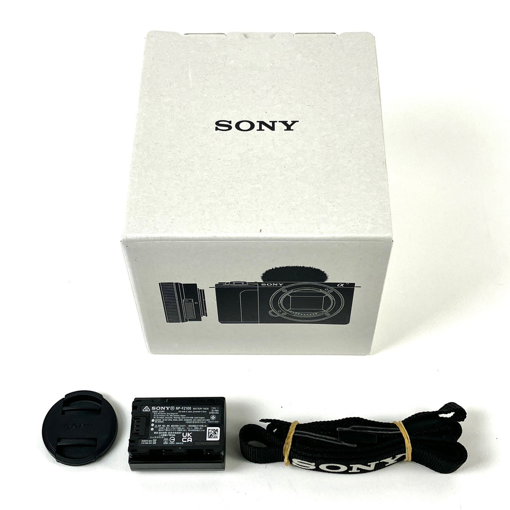 ソニー SONY VLOGCAM ZV-E10 II パワーズームレンズキット ZV-E10M2K W ホワイト デジタル ミラーレス 一眼カメラ 【中古】cambb