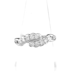 ポーラ メレダイヤ デザインリング プラチナ 指輪 リング 11.5号 Pt900 ダイヤモンド レディース 【中古】brjwl