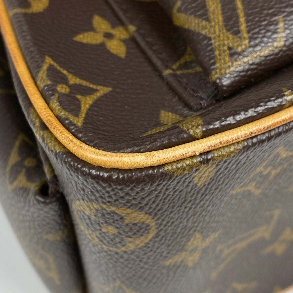 ルイ・ヴィトン エクサントリ シテ 手提げ ハンドバッグ モノグラム ブラウン M51161 レディース 【中古】brbag