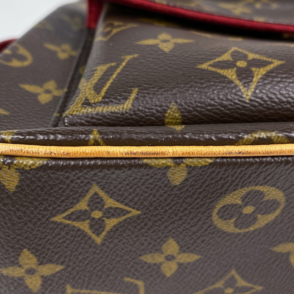 ルイ・ヴィトン エクサントリ シテ 手提げ ハンドバッグ モノグラム ブラウン M51161 レディース 【中古】brbag