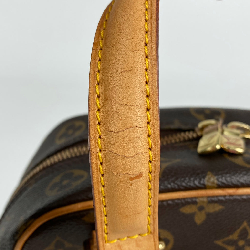 ルイ・ヴィトン エクサントリ シテ 手提げ ハンドバッグ モノグラム ブラウン M51161 レディース 【中古】brbag