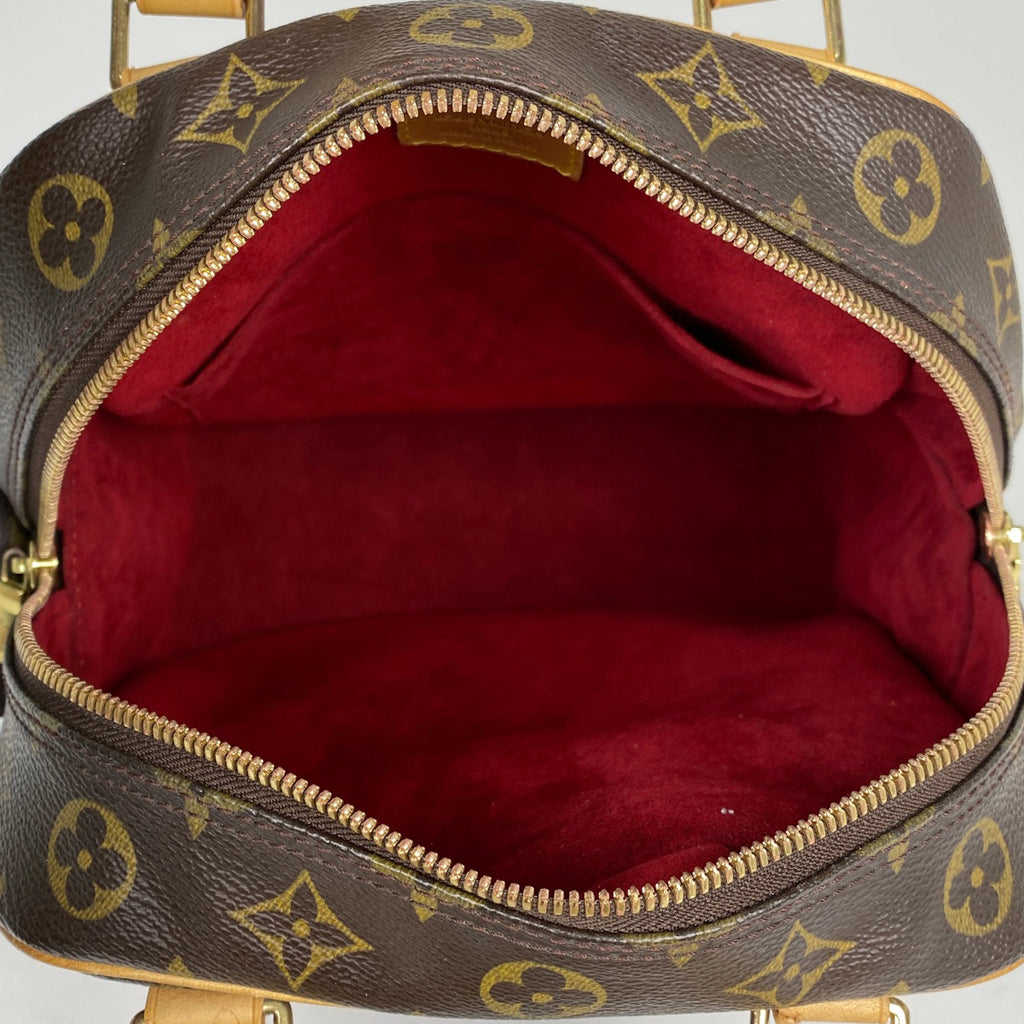 ルイ・ヴィトン エクサントリ シテ 手提げ ハンドバッグ モノグラム ブラウン M51161 レディース 【中古】brbag