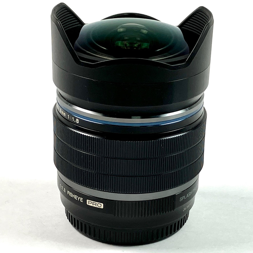 オリンパス OLYMPUS M.ZUIKO DIGITAL ED 8mm F1.8 Fisheye PRO 一眼カメラ用レンズ（オートフォーカス） 【中古】cambb