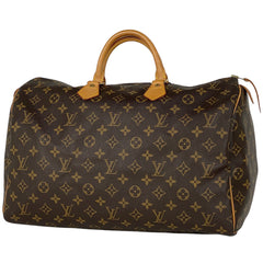 ルイ・ヴィトン スピーディ 40 ボストンバッグ 通勤 ハンドバッグ モノグラム ブラウン M41522 レディース 【中古】brbag