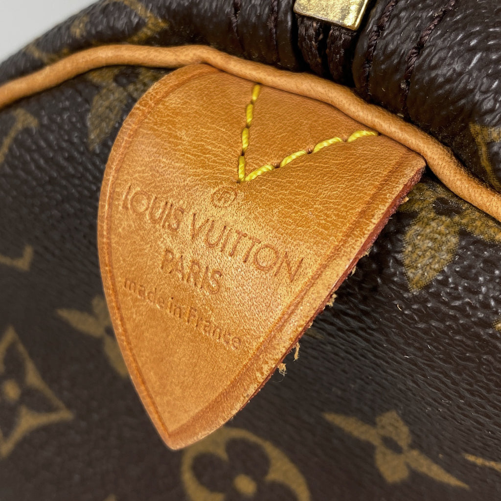 ルイ・ヴィトン スピーディ 40 ボストンバッグ 通勤 ハンドバッグ モノグラム ブラウン M41522 レディース 【中古】brbag