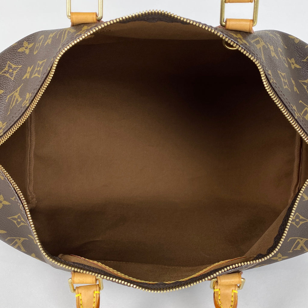 ルイ・ヴィトン スピーディ 40 ボストンバッグ 通勤 ハンドバッグ モノグラム ブラウン M41522 レディース 【中古】brbag