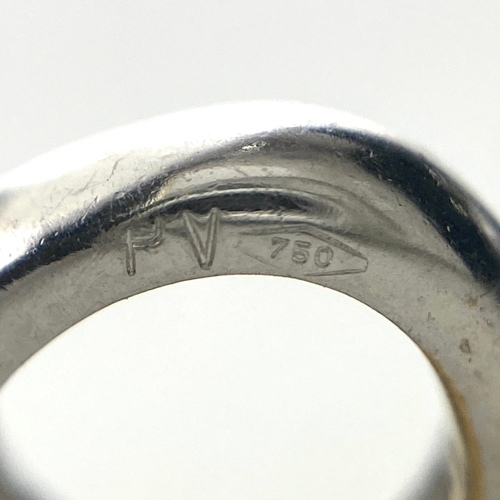 ポンテヴェキオ メレダイヤ デザインペンダントトップ YG イエローゴールド ペンダントトップ 750 ダイヤモンド レディース 【中古】brjwl