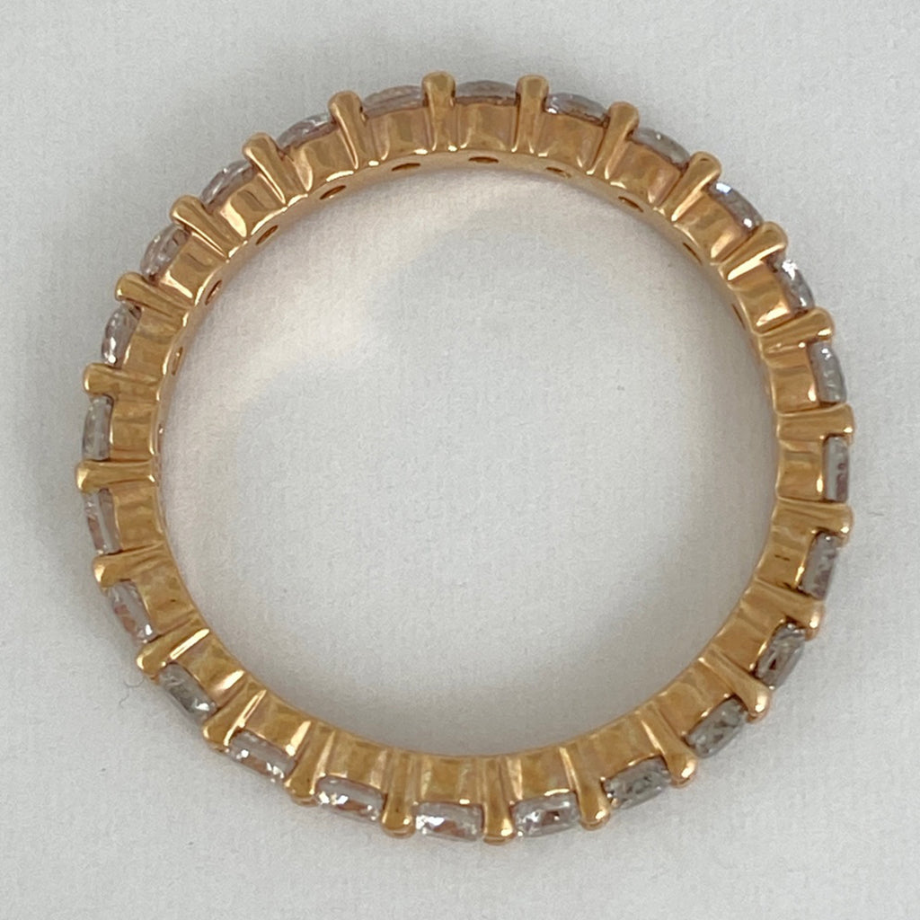 スワロフスキー クリスタル リング 指輪 リング 13.5号 GP ゴールド レディース 【中古】bracc