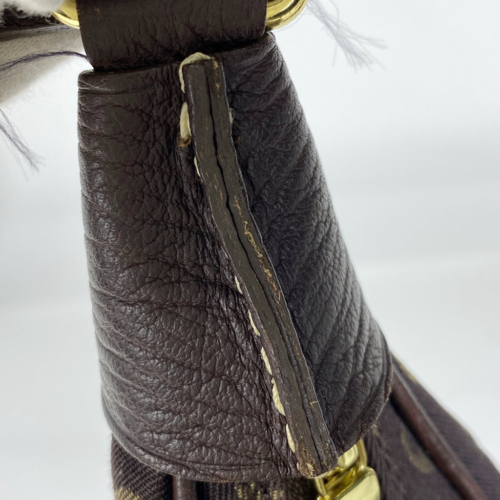 ルイ・ヴィトン ブローニュ 肩掛け ショルダーバッグ モノグラムミニラン エべヌ M95225 レディース 【中古】brbag