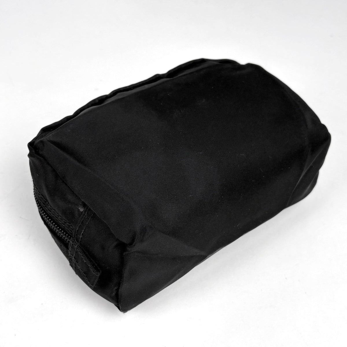 プラダ ロゴプレート ポーチ メイク コスメ 小物入れ 化粧ポーチ