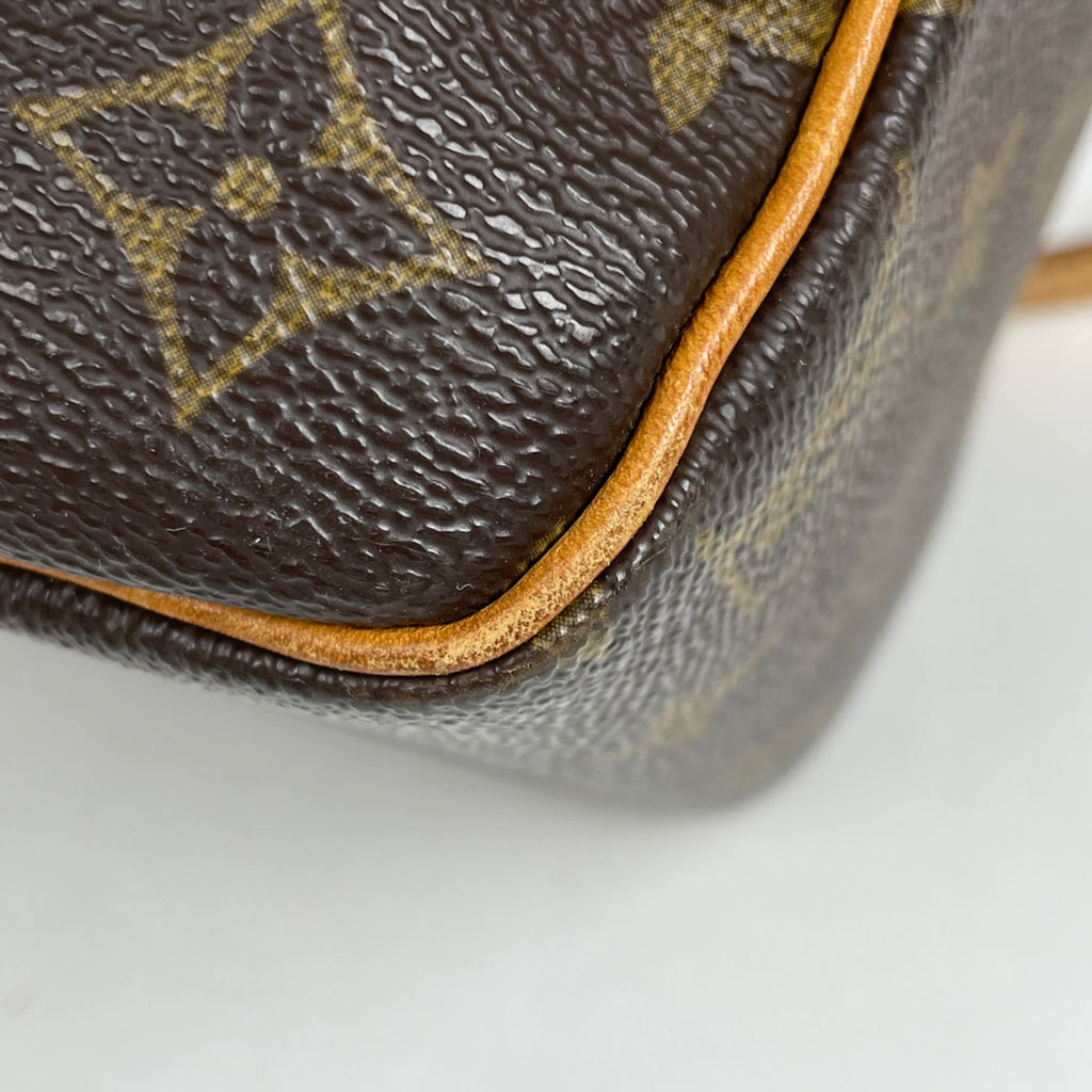 ルイ・ヴィトン シテ GM 肩掛け ショルダーバッグ モノグラム ブラウン M51181 レディース 【中古】brbag