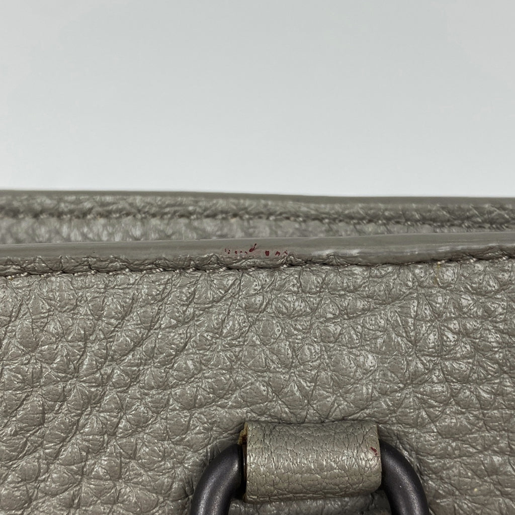 ボッテガヴェネタ イントレチャート ハンドバッグ 2WAY ショルダーバッグ ハンドバッグ レザー グレー レディース 【中古】brbag
