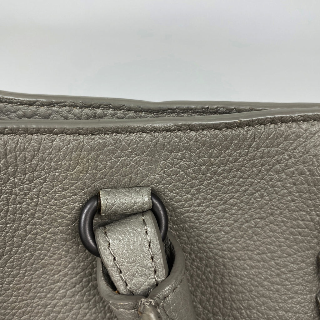 ボッテガヴェネタ イントレチャート ハンドバッグ 2WAY ショルダーバッグ ハンドバッグ レザー グレー レディース 【中古】brbag