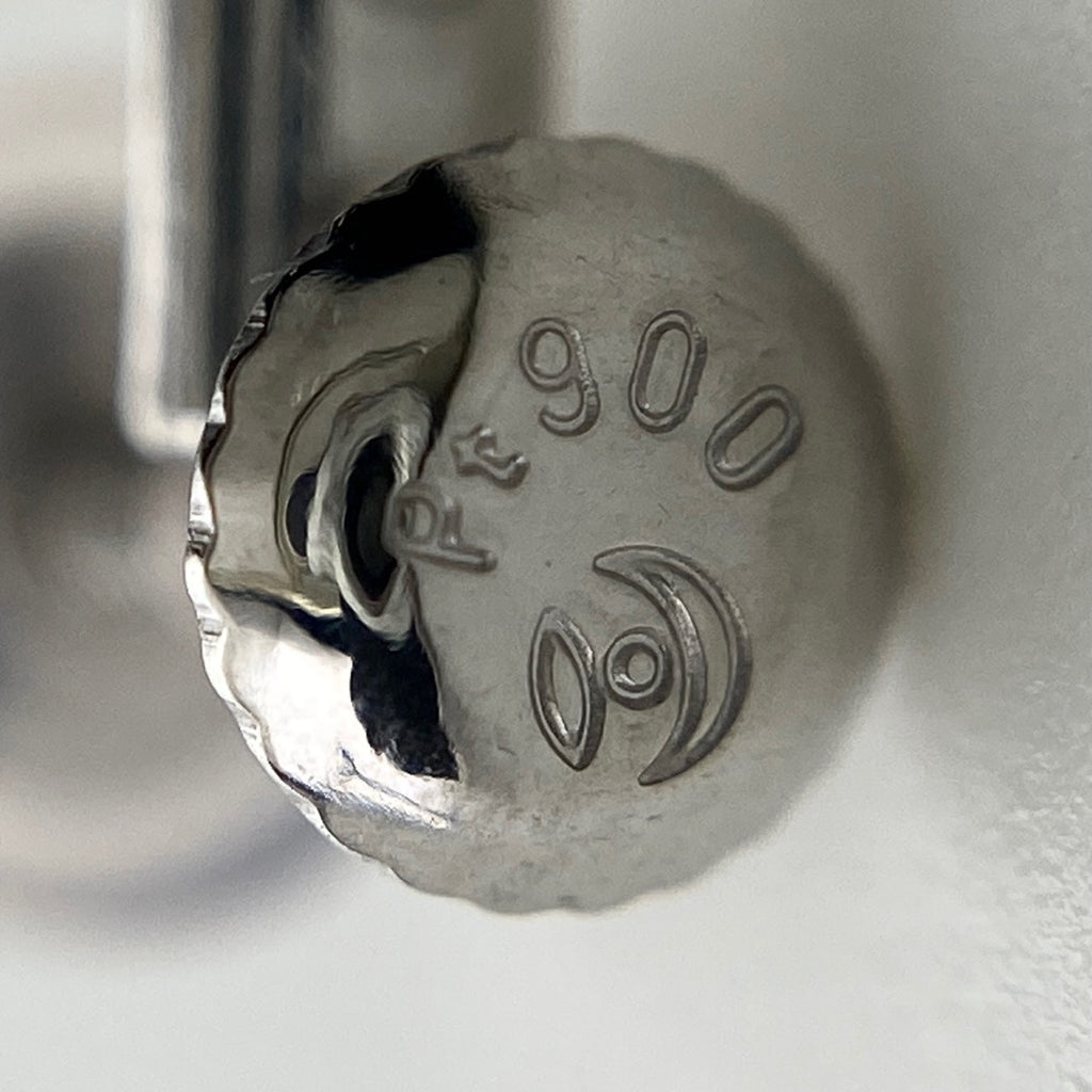 タサキ メレダイヤ デザインイヤリング プラチナ イヤリング Pt900 ダイヤモンド レディース 【中古】brjwl