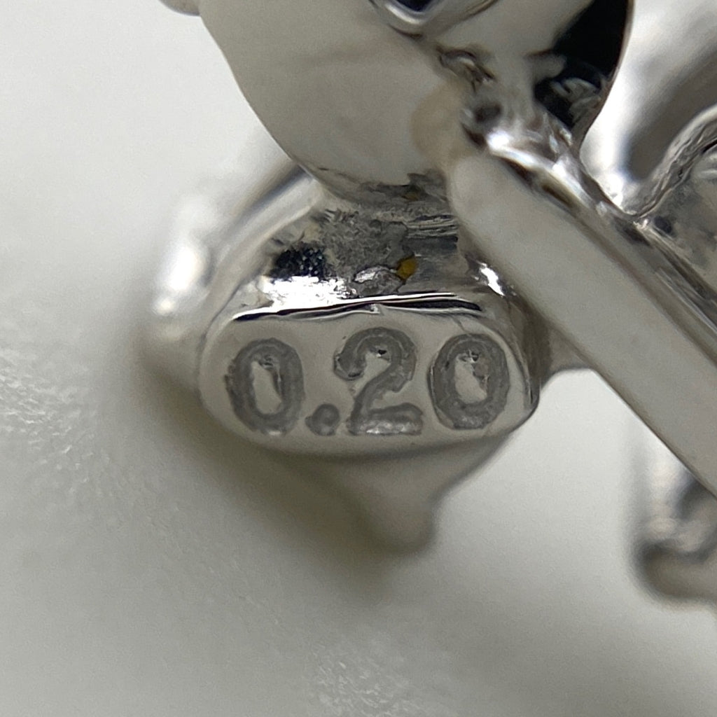 タサキ メレダイヤ デザインイヤリング プラチナ イヤリング Pt900 ダイヤモンド レディース 【中古】brjwl