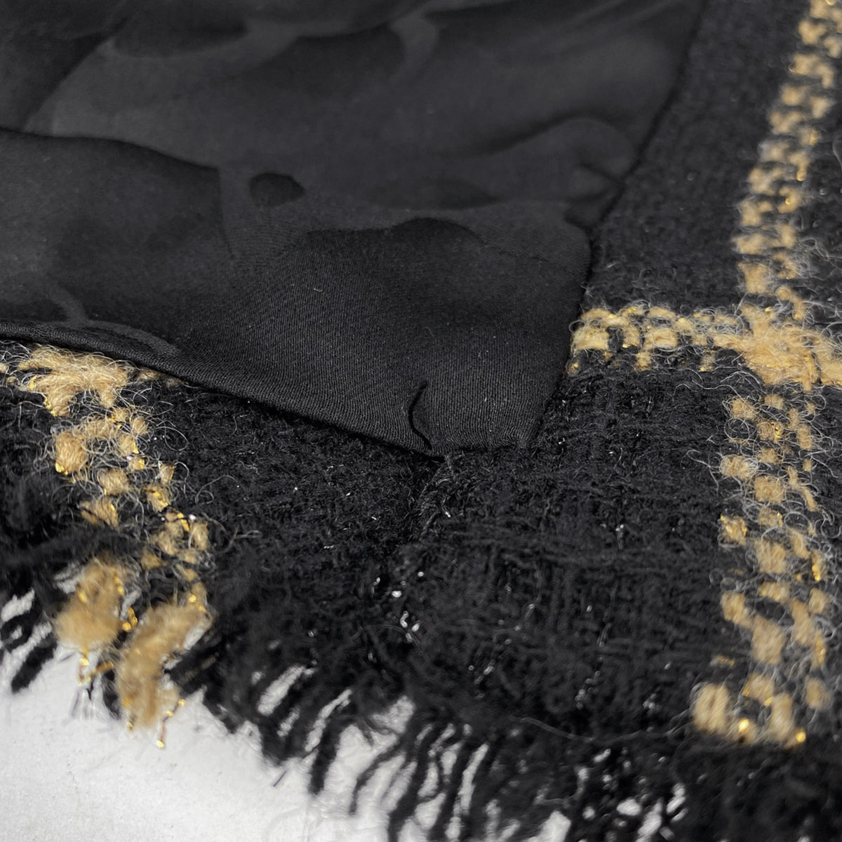 バイセル公式】シャネル ココマークボタン ツイード ワンピース