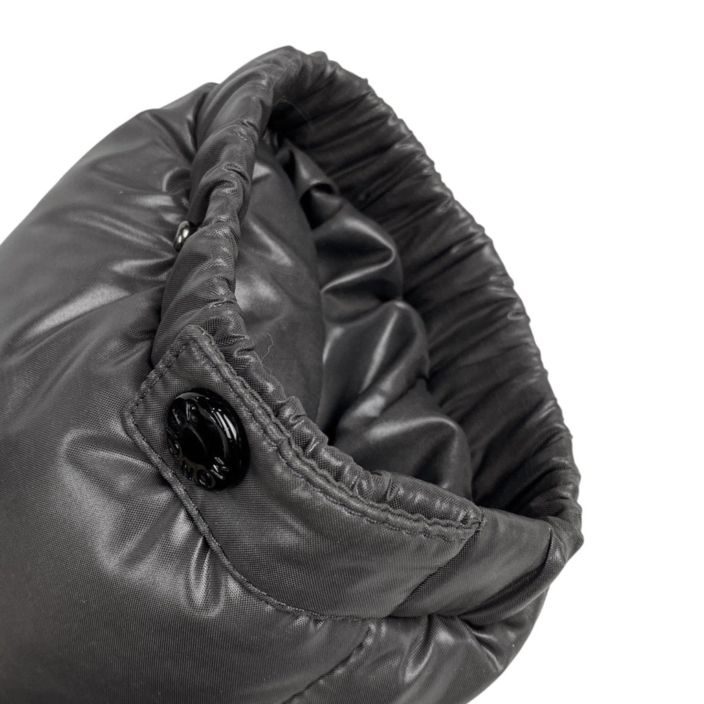 モンクレール ハドソン フーディ ダウンコート ファー ベルト付き アウター ダウンコート グレー レディース 【中古】brapp