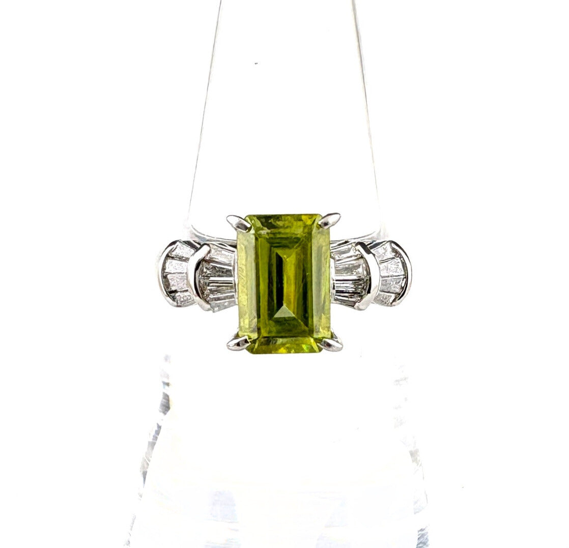 ◇最終価格◇プラチナ✳︎メレダイヤリング✴︎15石✴︎美品 メレダイヤ デザインリング プラチナ 指輪 リング 12.5号 Pt900