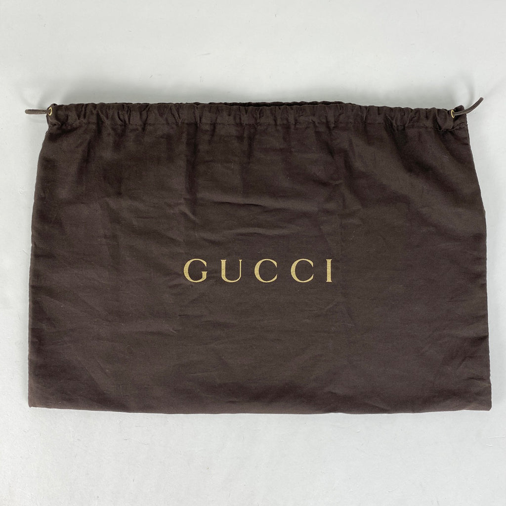 グッチ グッチシマ ショルダーバッグ GG柄 シグネチャー ショルダーバッグ シマレザー ブラウン 308452 レディース 【中古】brbag