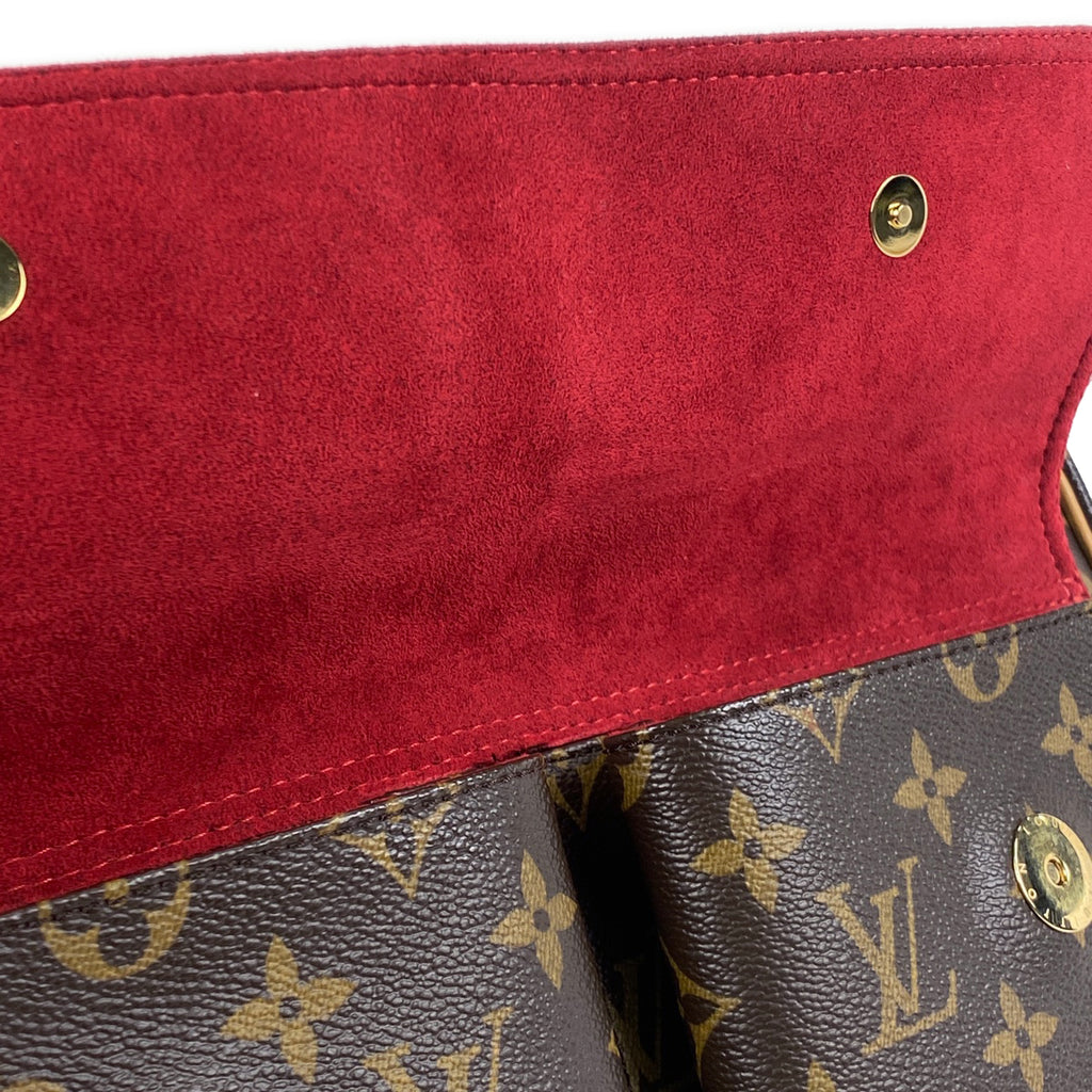 ルイ・ヴィトン ミュルティプリ シテ ハンドバッグ 肩掛け トートバッグ モノグラム ブラウン M51162 レディース 【中古】brbag