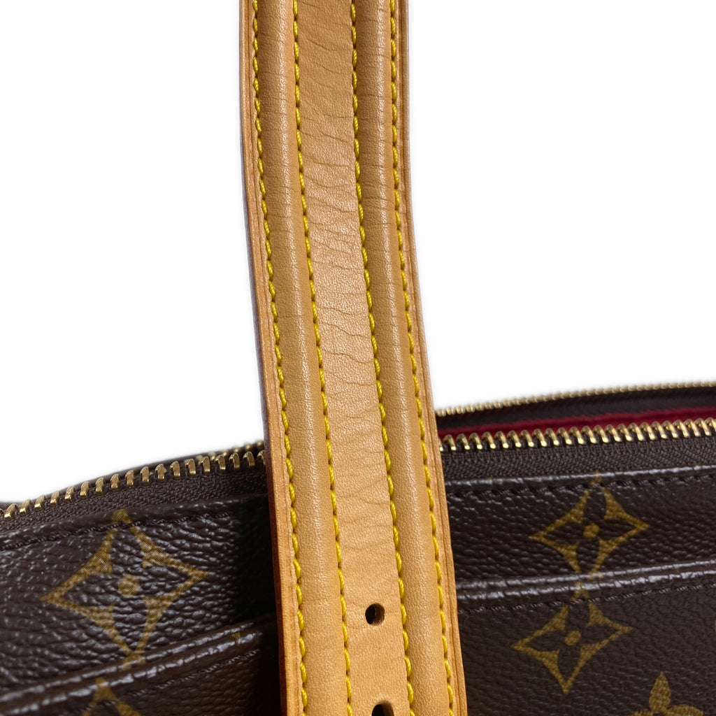 ルイ・ヴィトン ミュルティプリ シテ ハンドバッグ 肩掛け トートバッグ モノグラム ブラウン M51162 レディース 【中古】brbag