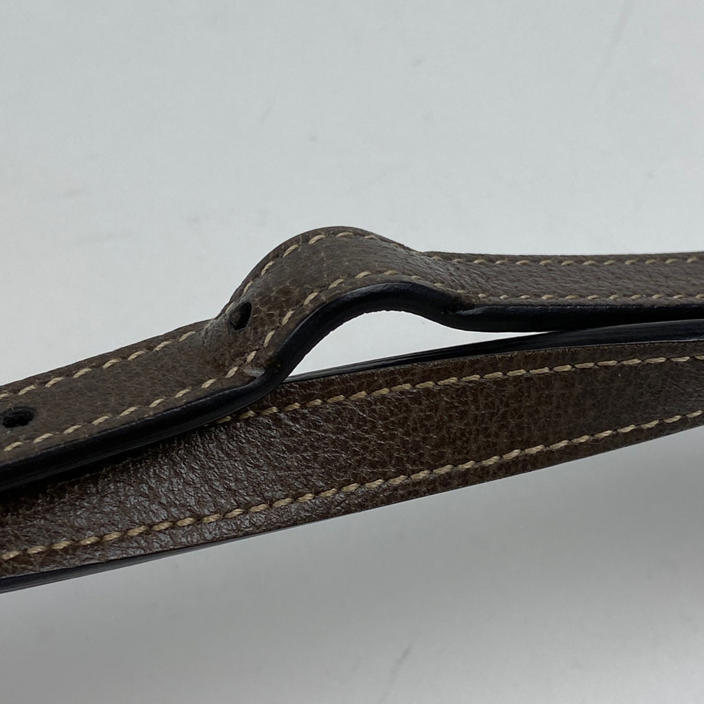 グッチ オフィディアGG スモール ショルダーバッグ GGスプリーム シェリーライン ウェブ ショルダーバッグ コーティングキャンバス ベージュ ブラウン 517080 レディース 【中古】brbag