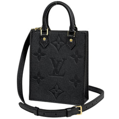 ルイ・ヴィトン プティット サックプラ 2WAY ショルダーバッグ ハンドバッグ モノグラムアンプラント ノワール(ブラック) M81417 レディース ブランドバッグ・小物 【中古】brbag