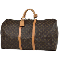 ルイ・ヴィトン キーポル 60 ハンドバッグ 旅行 出張 ビジネス ボストンバッグ モノグラム ブラウン M41422 レディース ブランドバッグ・小物 【中古】brbag