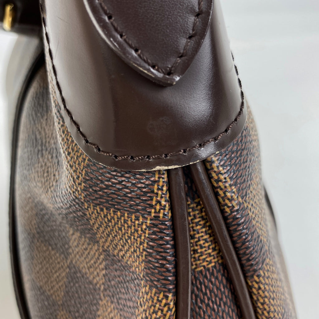 ルイ・ヴィトン テムズ GM ワンショルダー 肩掛け ショルダーバッグ ダミエ ブラウン N48181 レディース 【中古】brbag