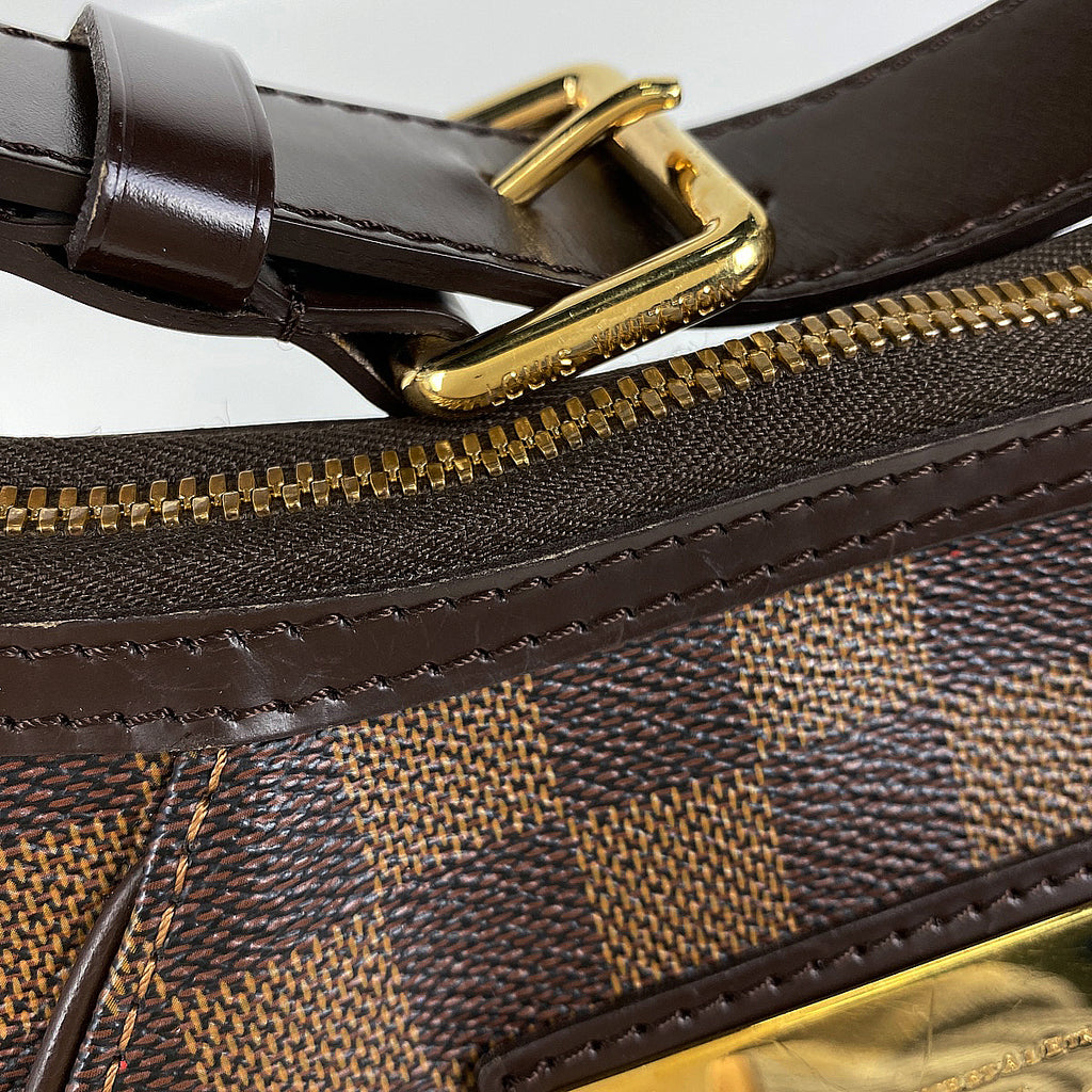 ルイ・ヴィトン テムズ GM ワンショルダー 肩掛け ショルダーバッグ ダミエ ブラウン N48181 レディース 【中古】brbag