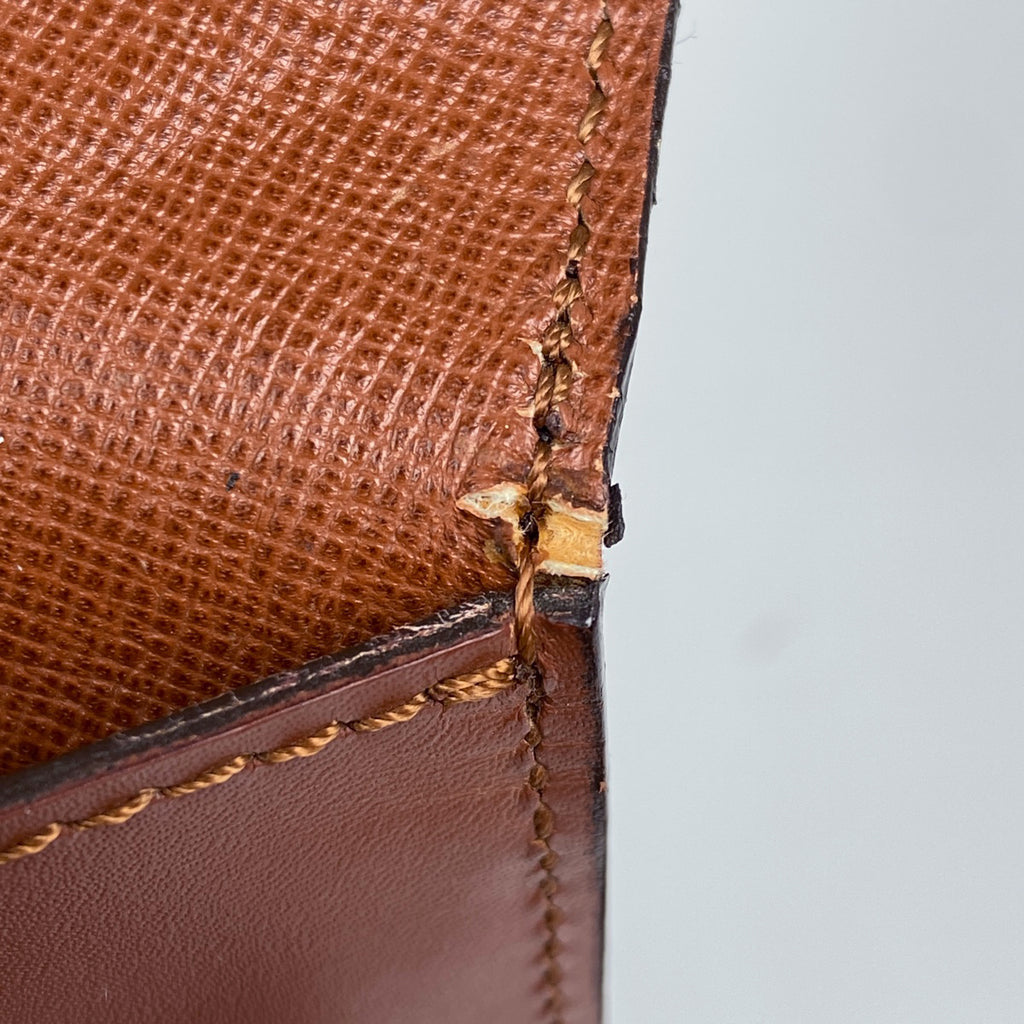 ルイ・ヴィトン モンソー 28 ショルダーバッグ 2WAY ハンドバッグ モノグラム ブラウン M51185 レディース 【中古】brbag