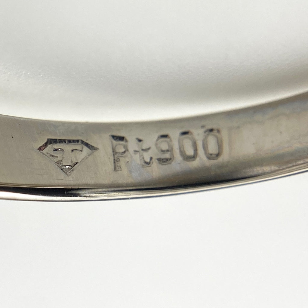 メレダイヤ デザインリング プラチナ 指輪 リング 10号 Pt900 ダイヤモンド レディース 【中古】nbjwl