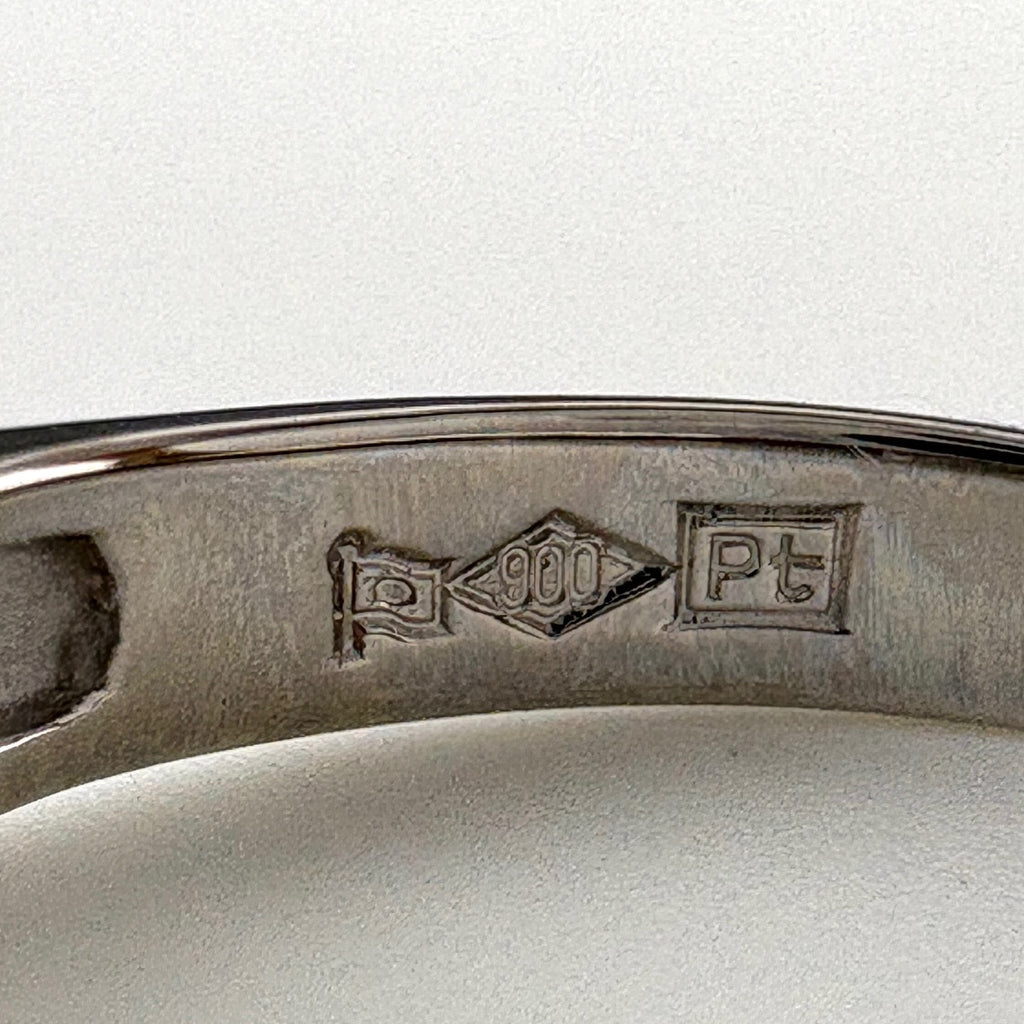 メレダイヤ デザインリング プラチナ 指輪 リング 12号 Pt900 ダイヤモンド レディース 【中古】nbjwl