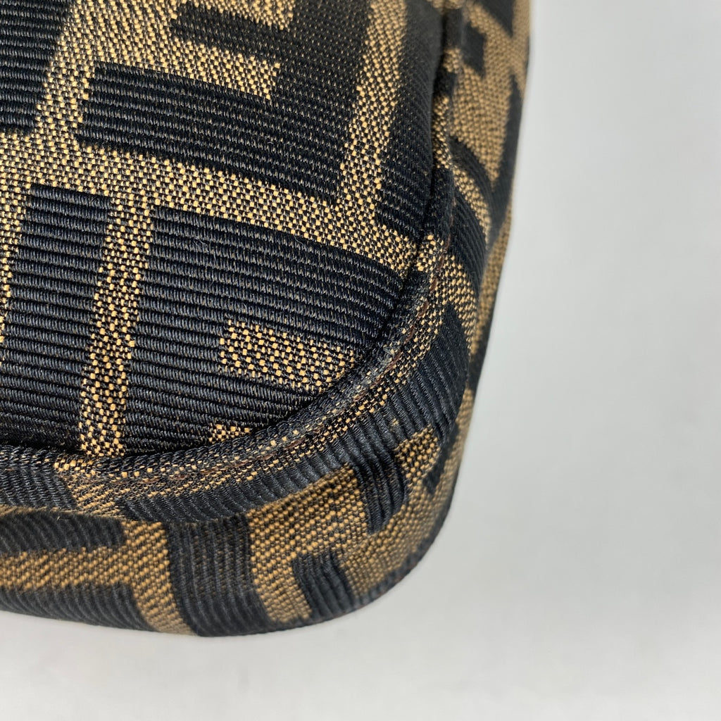 フェンディ ズッカ柄 ショルダーバッグ ワンショルダー ショルダーバッグ キャンバス ブラウン レディース 【中古】brbag