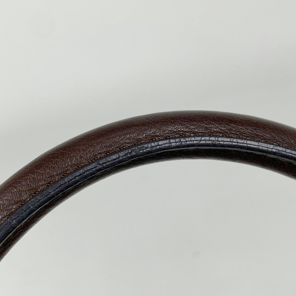 ロエベ アマソナ フスタ トートバッグ アナグラム ハンドバッグ トートバッグ レザー ブラウン レディース 【中古】brbag