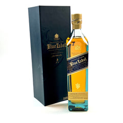 ジョニーウォーカー JOHNNIE WALKER ブルーラベル 750ml スコッチウイスキー ブレンデッド 酒 【古酒】liqbb
