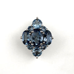 GSTV アクアマリン ペンダントトップ ペンダントトップ Pt950 アクアマリン レディース ブランドジュエリー 【中古】brjwl