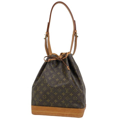 ルイ・ヴィトン ノエ ワンショルダー 肩掛け 巾着型 ショルダーバッグ モノグラム ブラウン M42224 レディース ブランドバッグ・小物 【中古】brbag