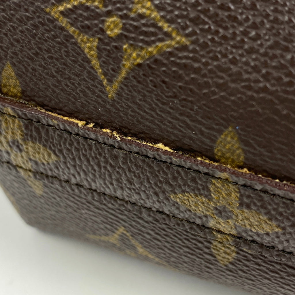 ルイ・ヴィトン トゥルース ドゥミロンド メイク コスメ 化粧ポーチ モノグラム ブラウン M47520 レディース 【中古】brbag