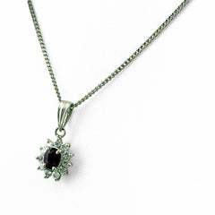 ルビー デザインネックレス プラチナ ペンダント メレダイヤ ネックレス Pt850 ルビー ダイヤモンド レディース ノンブランドジュエリー 【中古】nbjwl