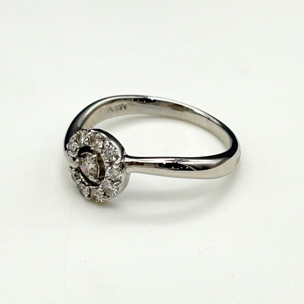 メレダイヤ デザインリング プラチナ 指輪 リング 3.0 Pt900