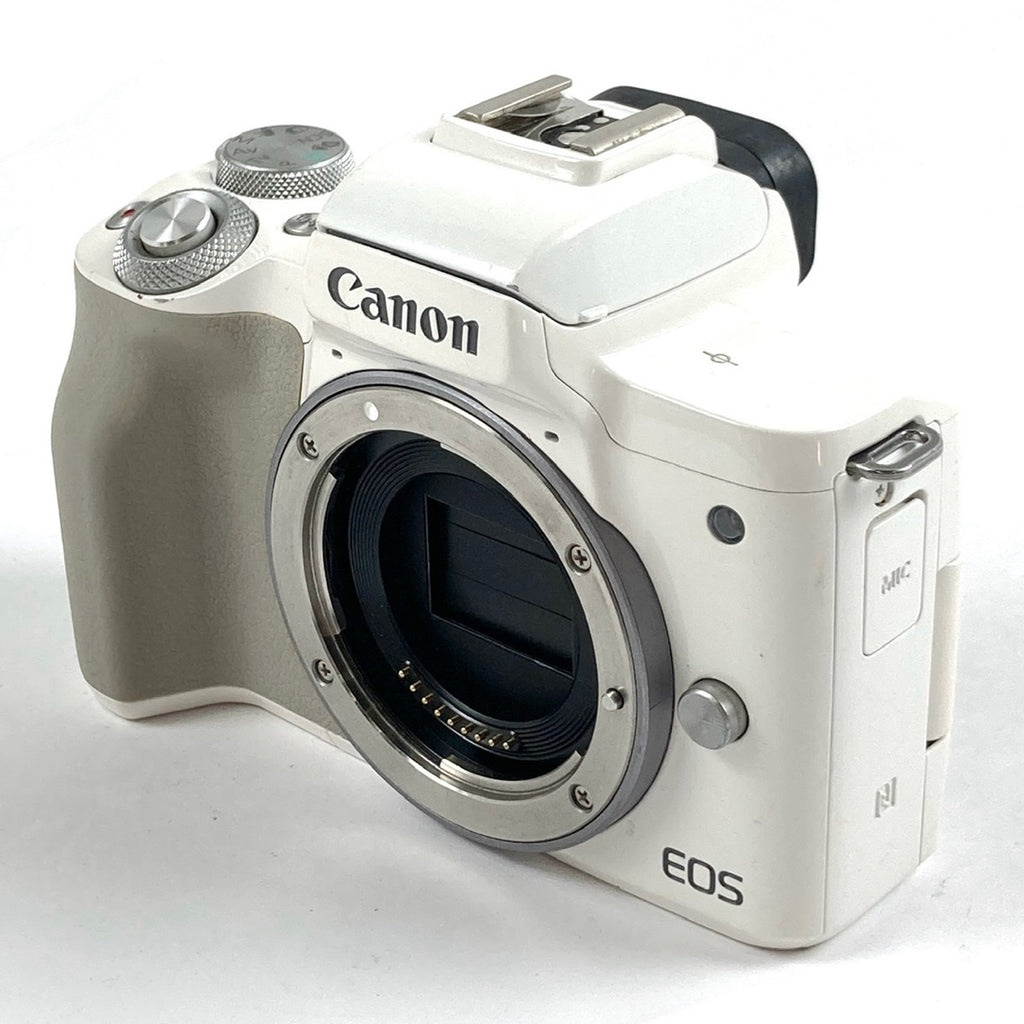 キヤノン Canon EOS Kiss M ボディ ホワイト ［ジャンク品］ デジタル ミラーレス 一眼カメラ 【中古】cambb
