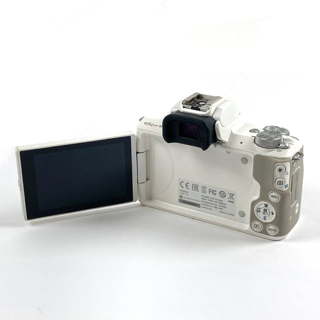 キヤノン Canon EOS Kiss M ボディ ホワイト ［ジャンク品］ デジタル ミラーレス 一眼カメラ 【中古】cambb