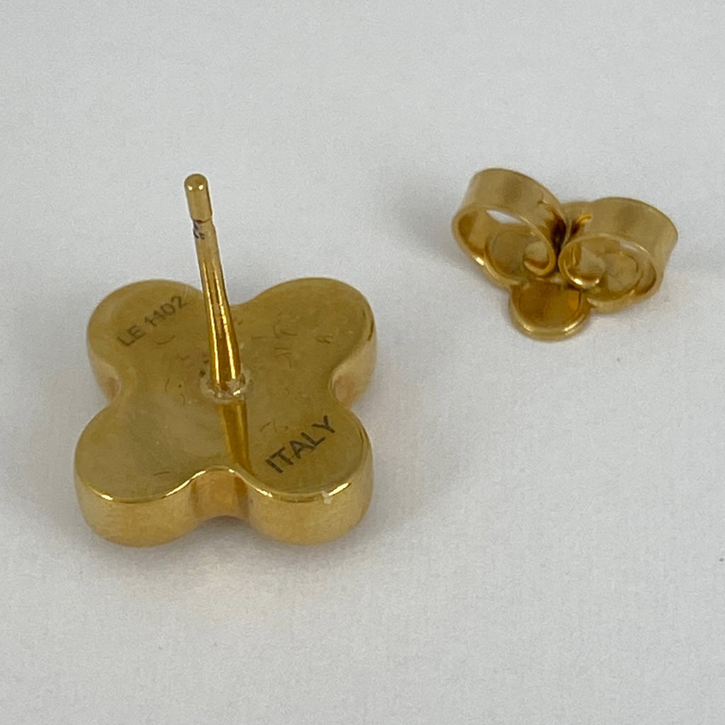 ルイ・ヴィトン ブックル ドレイユ ラブレターズ PM 3個セット LV モノグラム フラワー ピアス GP ラインストーン ゴールド シルバー ピンク レディース 【中古】bracc